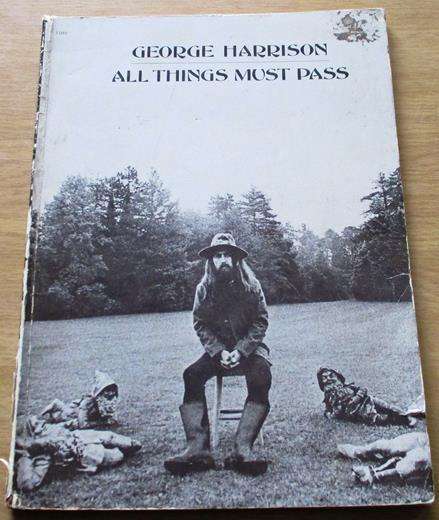 GEORGE HARRISON All Things Must Pass One Book for Piano, Organ, Vocal & Guitar