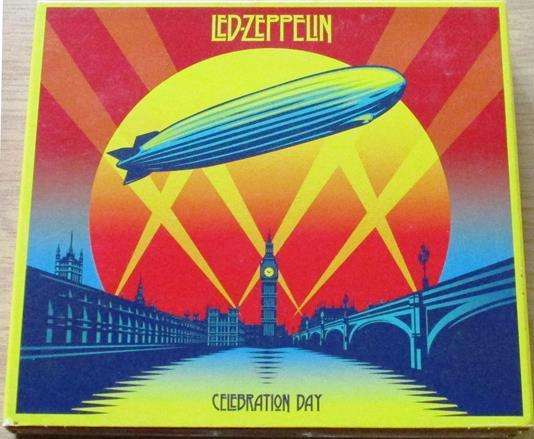 LED ZEPPELIN Celebration Day 2007 London Concert 2xCD+DVD