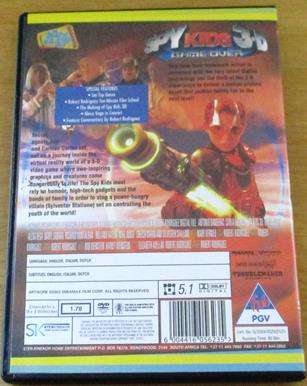 SPY-KIDS Game Over 3-D DVD with 3-D glasses [DVD BBOX 5]
