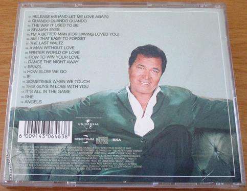 ENGELBERT HUMPERDINCK Release Me CD [Shelf Z x 4]