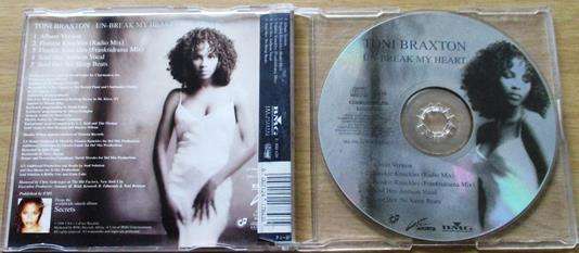 TONI BRAXTON Un-Break my Heart The Mixes CD [CD Singles box]