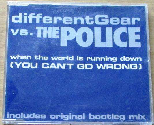 DIFFERENT GEAR Vs. THE POLICE When The World is Running Down CD [CD Singles box]