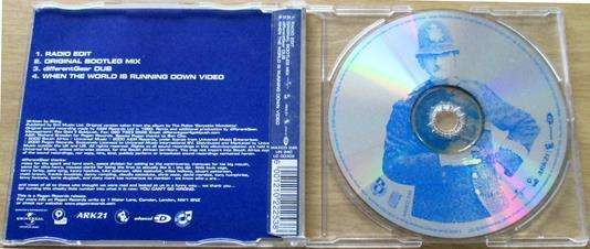 DIFFERENT GEAR Vs. THE POLICE When The World is Running Down CD [CD Singles box]