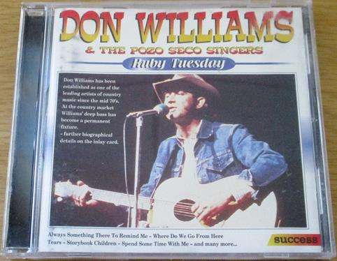 DON WILLIAMS Ruby Tuesday CD [Shelf Z x 3]