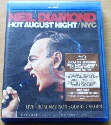NEIL DIAMOND Hot August Night / NYC BLU RAY
