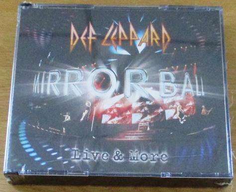 DEF LEPPARD Mirror Ball  Live & More 2xCD + DVD
