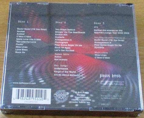DEF LEPPARD Mirror Ball  Live & More 2xCD + DVD