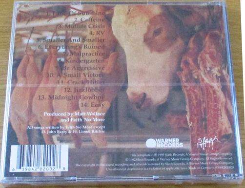 FAITH NO MORE Angel Dust CD