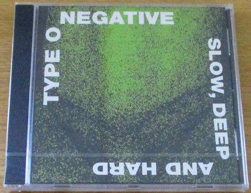 TYPE O NEGATIVE Slow Deep and Hard CD