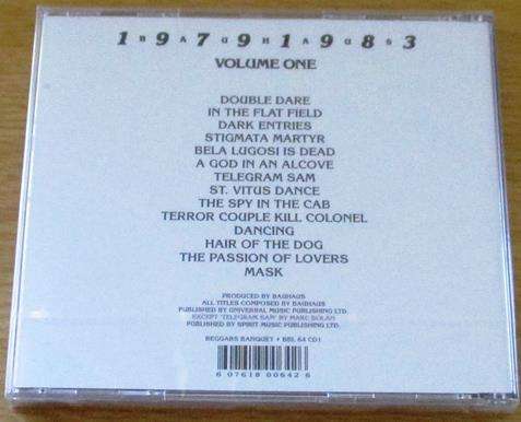 BAUHAUS 1979-1983 Volume One CD