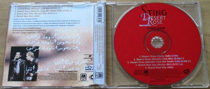 STING Desert rose CD [G box 23]