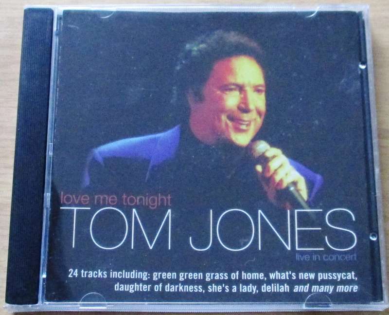 TOM JONES Love Me Tonight CD [G box 23]