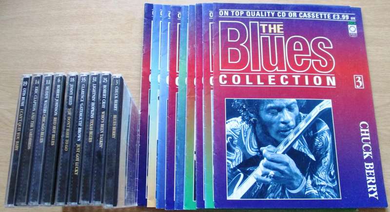 WHOLESALE LOT 27 THE BLUES COLLECTION CDS with magazines
