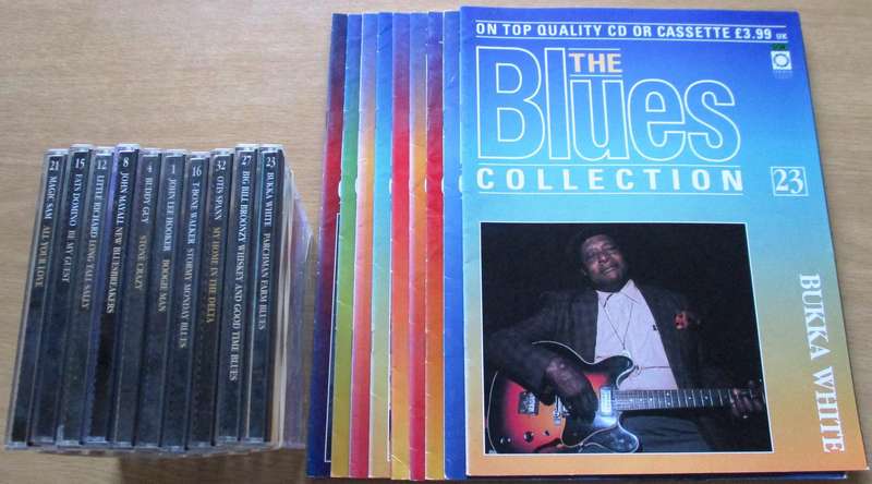 WHOLESALE LOT 27 THE BLUES COLLECTION CDS with magazines