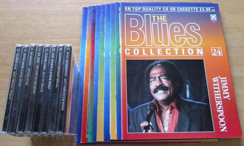 WHOLESALE LOT 27 THE BLUES COLLECTION CDS with magazines