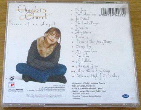 CHARLOTTE CHURCH Voice of an Angel CD [Shelf Z x 2]
