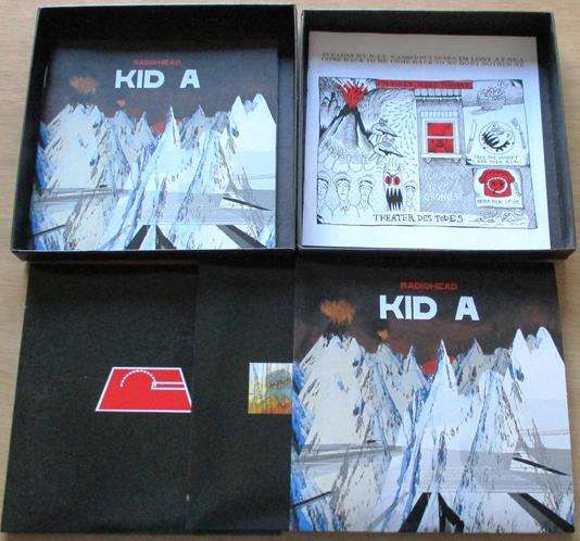 RADIOHEAD Kid A 2xCD+DVD BOX SET [main stock room]