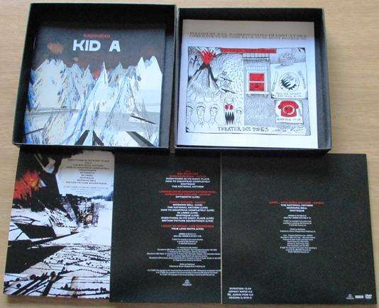 RADIOHEAD Kid A 2xCD+DVD BOX SET [main stock room]