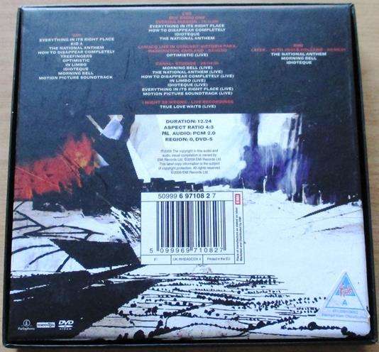 RADIOHEAD Kid A 2xCD+DVD BOX SET [main stock room]