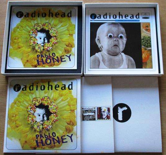 RADIOHEAD Pablo Honey 2xCD+DVD BOX SET [main stock room]