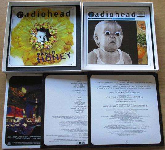 RADIOHEAD Pablo Honey 2xCD+DVD BOX SET [main stock room]