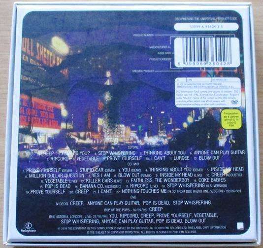 RADIOHEAD Pablo Honey 2xCD+DVD BOX SET [main stock room]