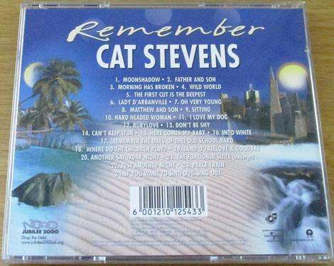 CAT STEVENS Remember The Best Of CD [Shelf Z x 2]