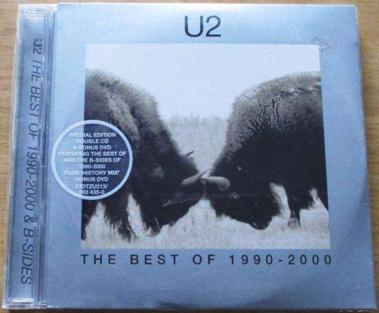 U2 The Best of 1990-2000 2xCD + DVD [main stock room]