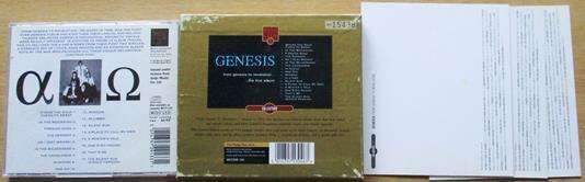 GENESIS From Genesis to Revelation... the First  Album Limited Collector Edition GOLD CD