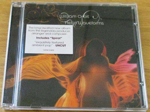 WILLIAM ORBIT Hello Waveforms CD [G x 25]