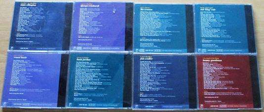 WHOLESALE LOT OF 8 JAZZ GREATS CDS  [CLASSICAL BOX 4]