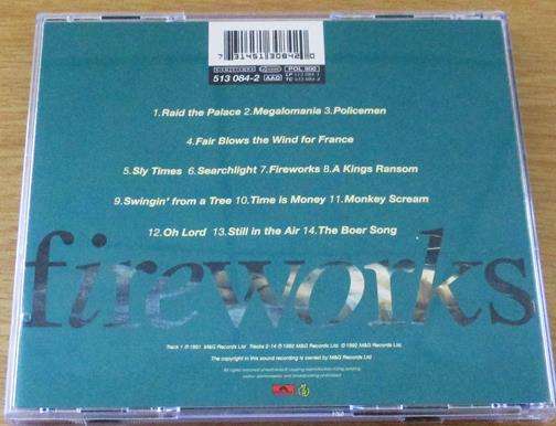 PELE Fireworks CD [G x 25]
