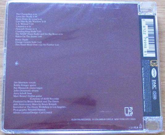 THE DOORS L.A. Woman Expanded Edition with Extra Tracks CD