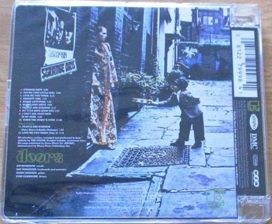 THE DOORS Strange Days Expanded Edition with Extra Tracks CD