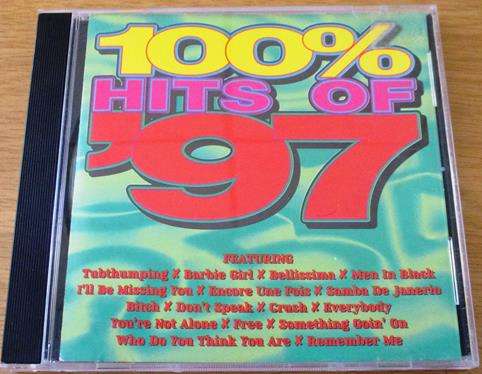 100% HITS OF '97 CD [Shelf Z x 2]
