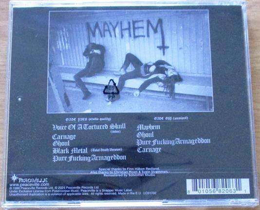 MAYHEM Pure F*cking Armageddon CD