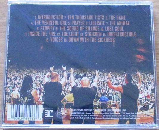 DISTURBED Live at Red Rocks CD