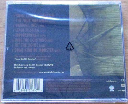 METALLICA Some Kind of Monster CD