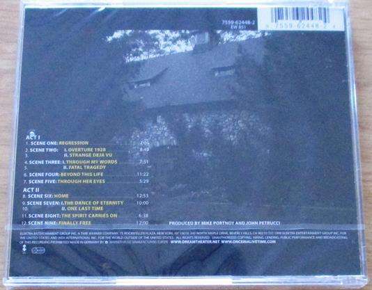 DREAM THEATER Metropolis Pt. 2: Scenes From A Memory CD