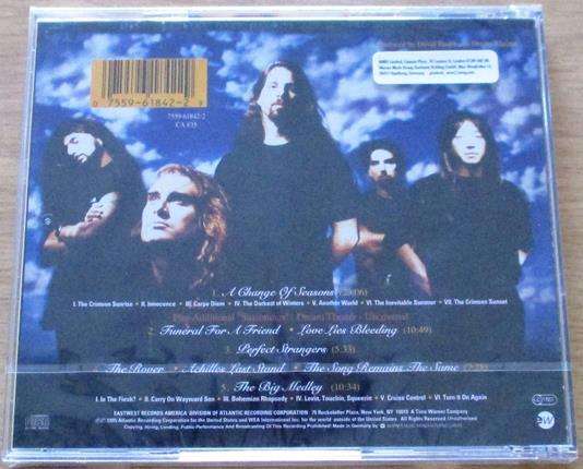 DREAM THEATER A Change of Seasons CD