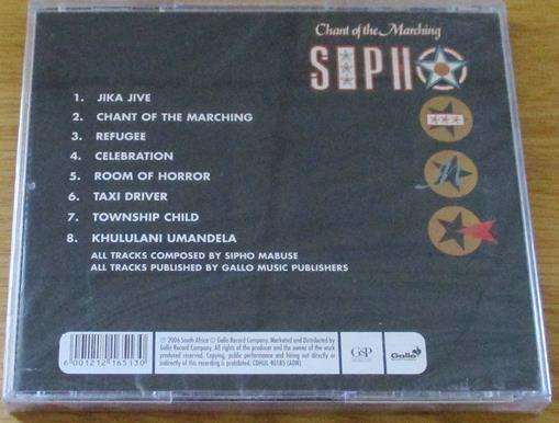 SIPHO HOTSTIX MABUSE Chant Of The Marching CD