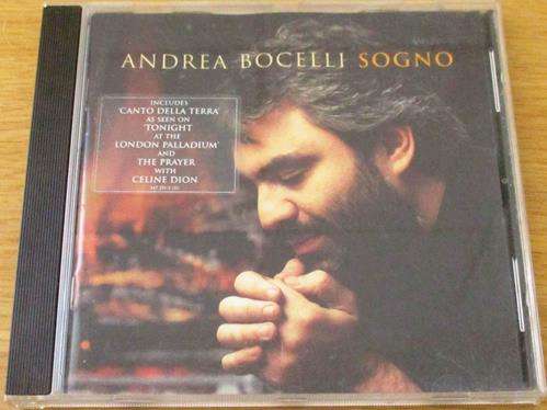 ANDREA BOCELLI Sogno CD [Shelf Z x 1]