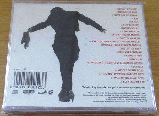 THE PRETENDERS Greatest Hits CD