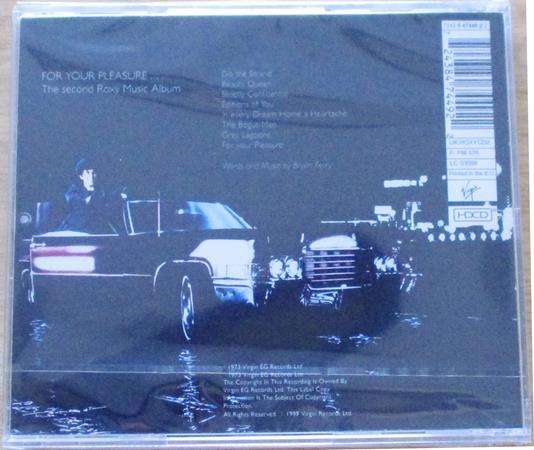 ROXY MUSIC For Your Pleasure Remastered HDCD