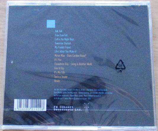 TALK TALK La Transmisión En Español 1986 Digipak CD