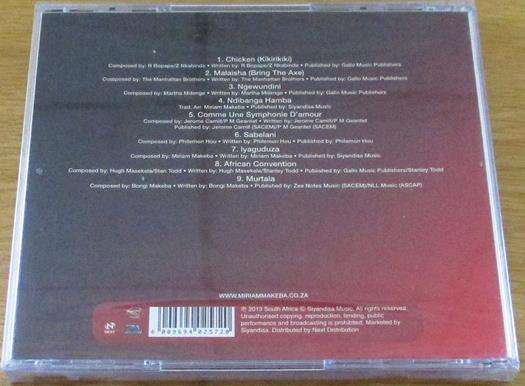 MIRIAM MAKEBA Sabelani CD