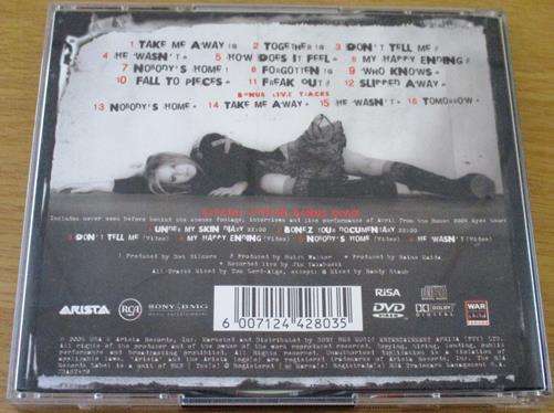 AVRIL LAVIGNE Under My Skin 2xCD [Shelf Z x 1]