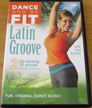 DANCE AND BE FIT Latin Groove 2 Fat Burning 20 minute dance workouts DVD [BBOX 3]