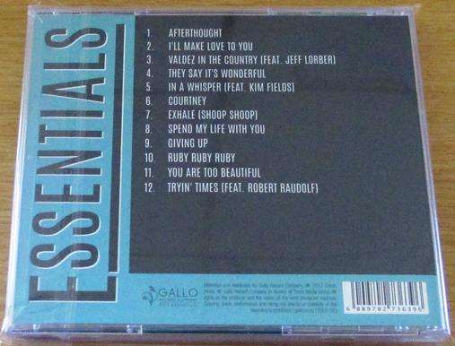KIRK WHALUM Essentials CD