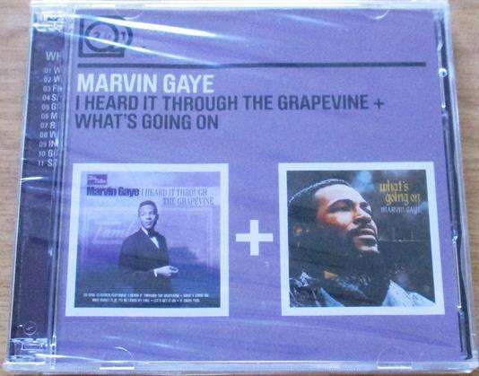 MARVIN GAYE I Heard It Through The Grapevine + What's Going On 2xCD